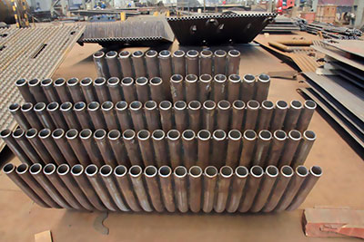 Mur membrane à tubes d'eau pour chaudière industrielle à Porto Rico