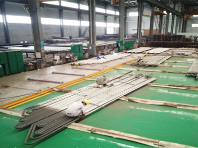  Atelier pour surchauffeur et réchauffeur