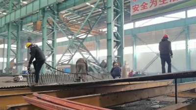 Production in Huadong Boiler Factory